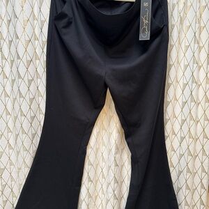 Black Flared Pants